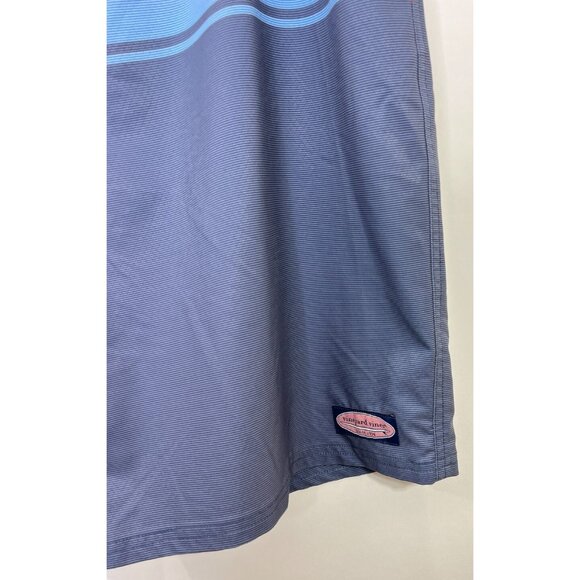 Vineyard Vines Performance Swim Shorts – Men’s 42 Blue/Orange - Picture 4 of 8